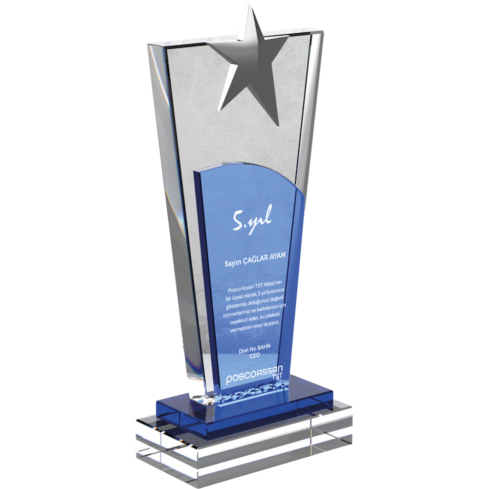 Kristal Plaket